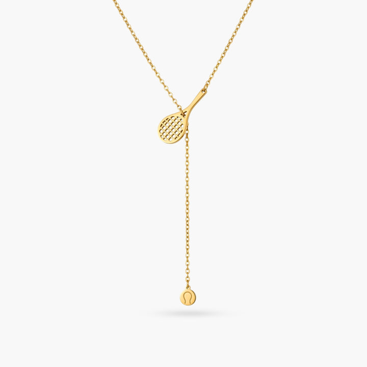 The Love Wins Tennis Lariat Necklace