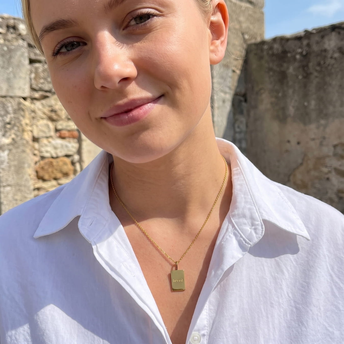 The Loved Tag Necklace