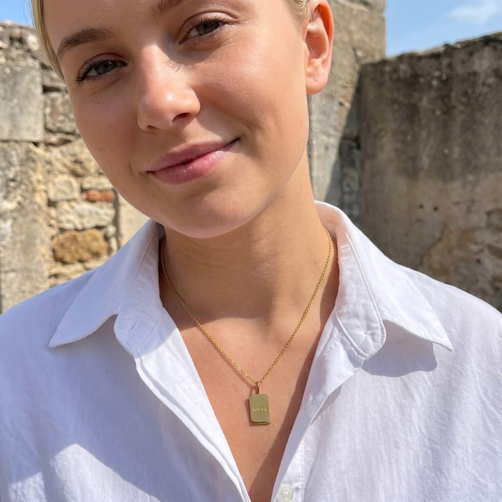 The Loved Tag Necklace