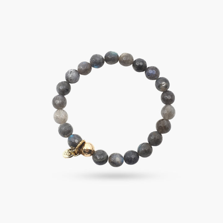 The Luna Bracelet in Labradorite