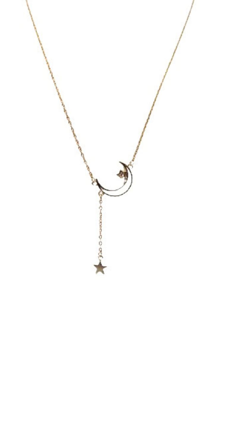 The Over the Moon Gold Necklace