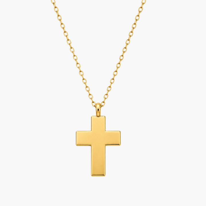 The Polished Walk in Faith Cross Necklace