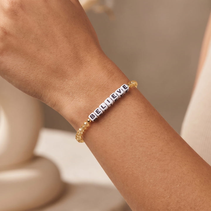 The Sparkle Word Bracelet