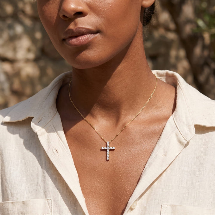 The Sparkling Cross Necklace