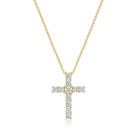 The Sparkling Cross Necklace