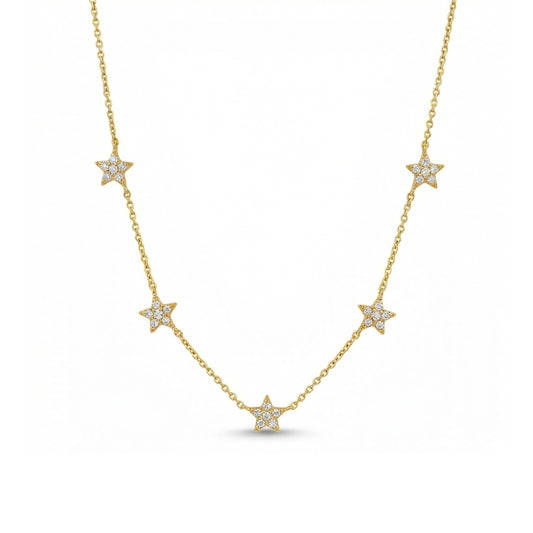 The Sparkling Stars Necklace