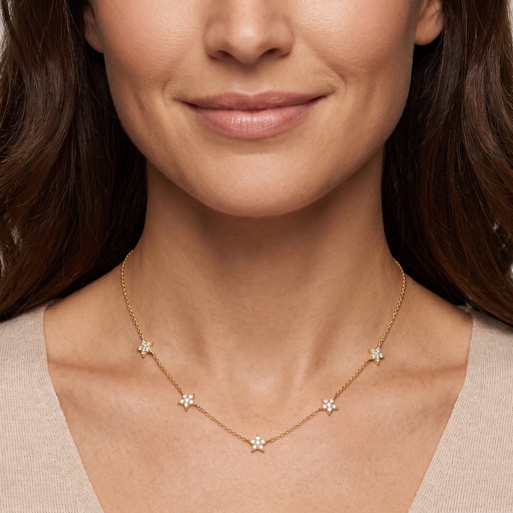 The Sparkling Stars Necklace