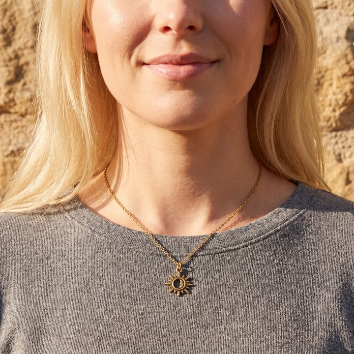 The Sun Gold Necklace