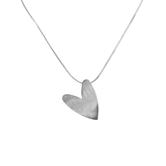 The Tilted Heart on a Snake Chain