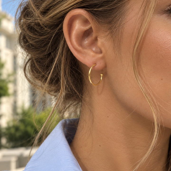 The Zoe Open Hoops