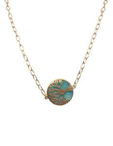 The Tree of Life Gold Necklace