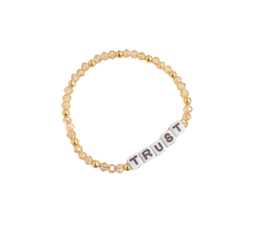 The Sparkle Word Bracelet