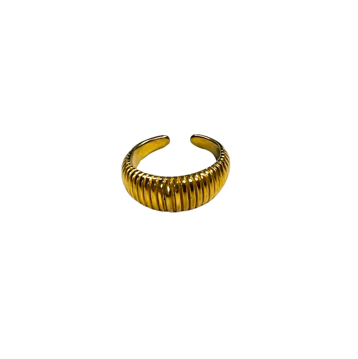 The Line Gold Ring