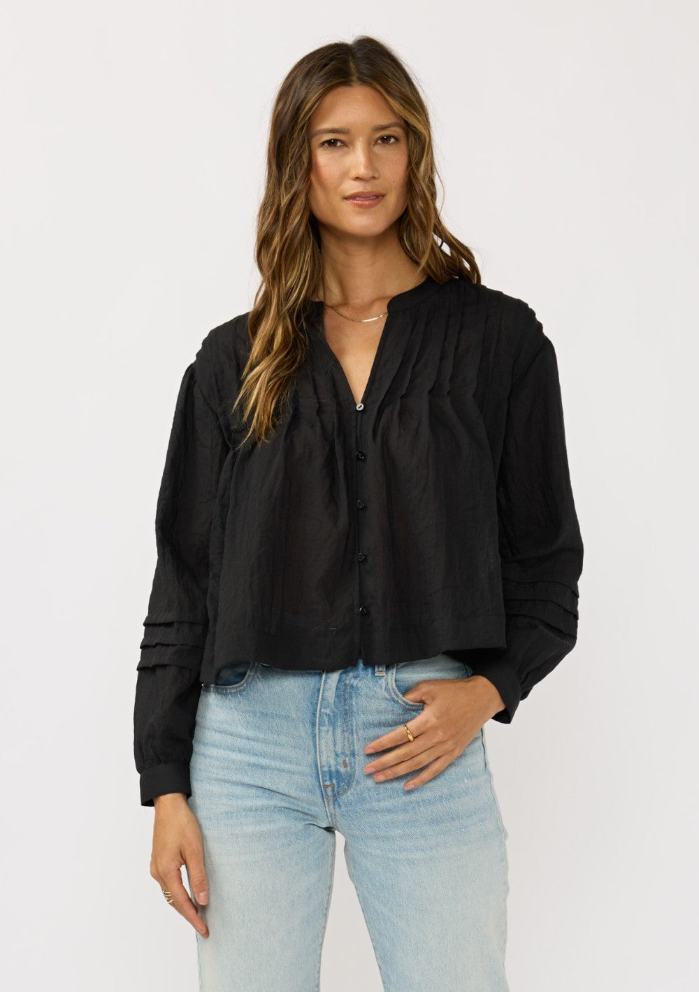 Floral Embroidered Blouse