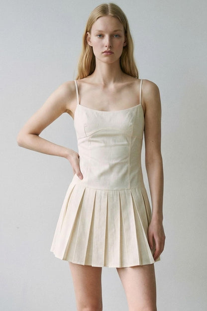 Lilen Scoop Sleeveless Mini Dress