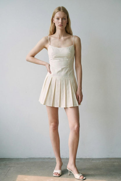 Lilen Scoop Sleeveless Mini Dress