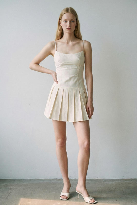 Lilen Scoop Sleeveless Mini Dress