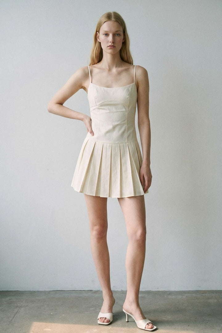 Lilen Scoop Sleeveless Mini Dress