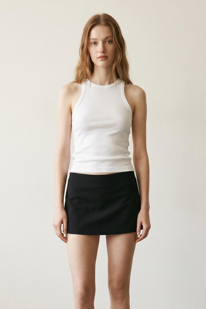 Low Rise Micro Skirt