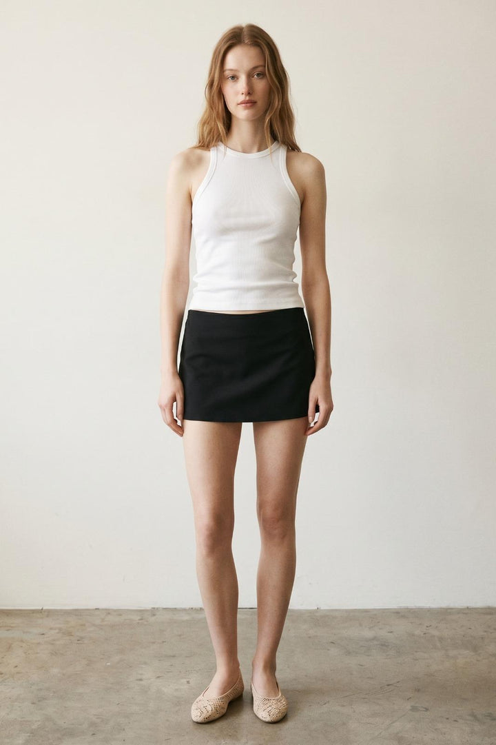 Low Rise Micro Skirt