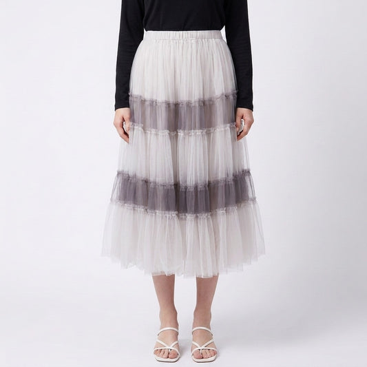 White Petticoat Skirt