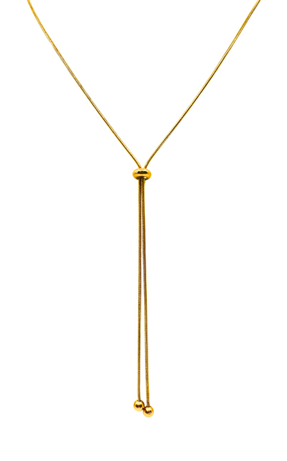 Gold Droplet Necklace