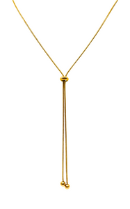 The Gold Droplet Necklace