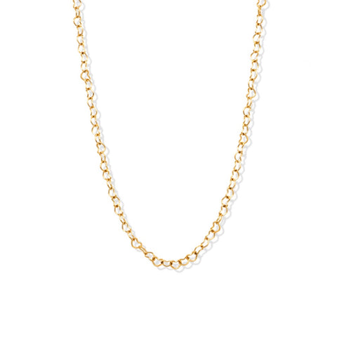The Gold Heart Chain Necklace