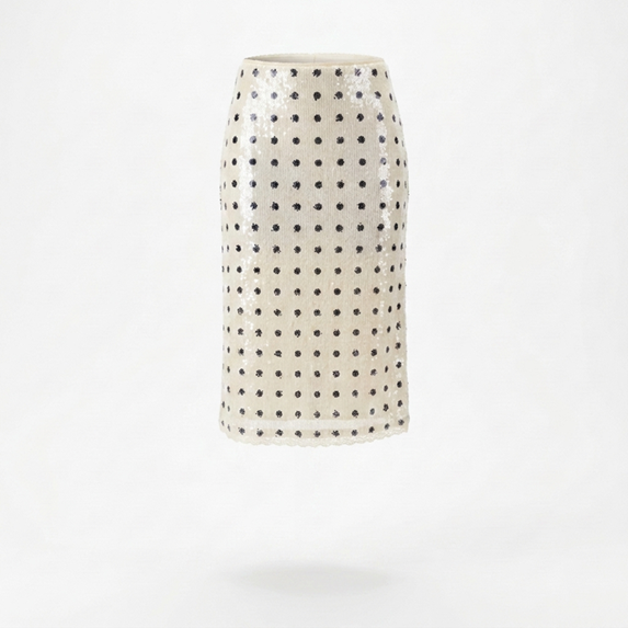 Crochet Mesh Pencil Skirt