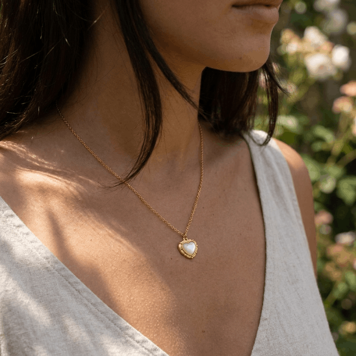The Heirloom Heart Gold Necklace