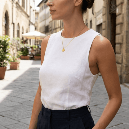 The Hammered Heart Necklace