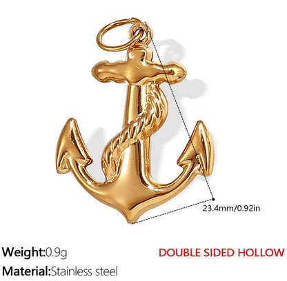 The Gold Anchor Necklace