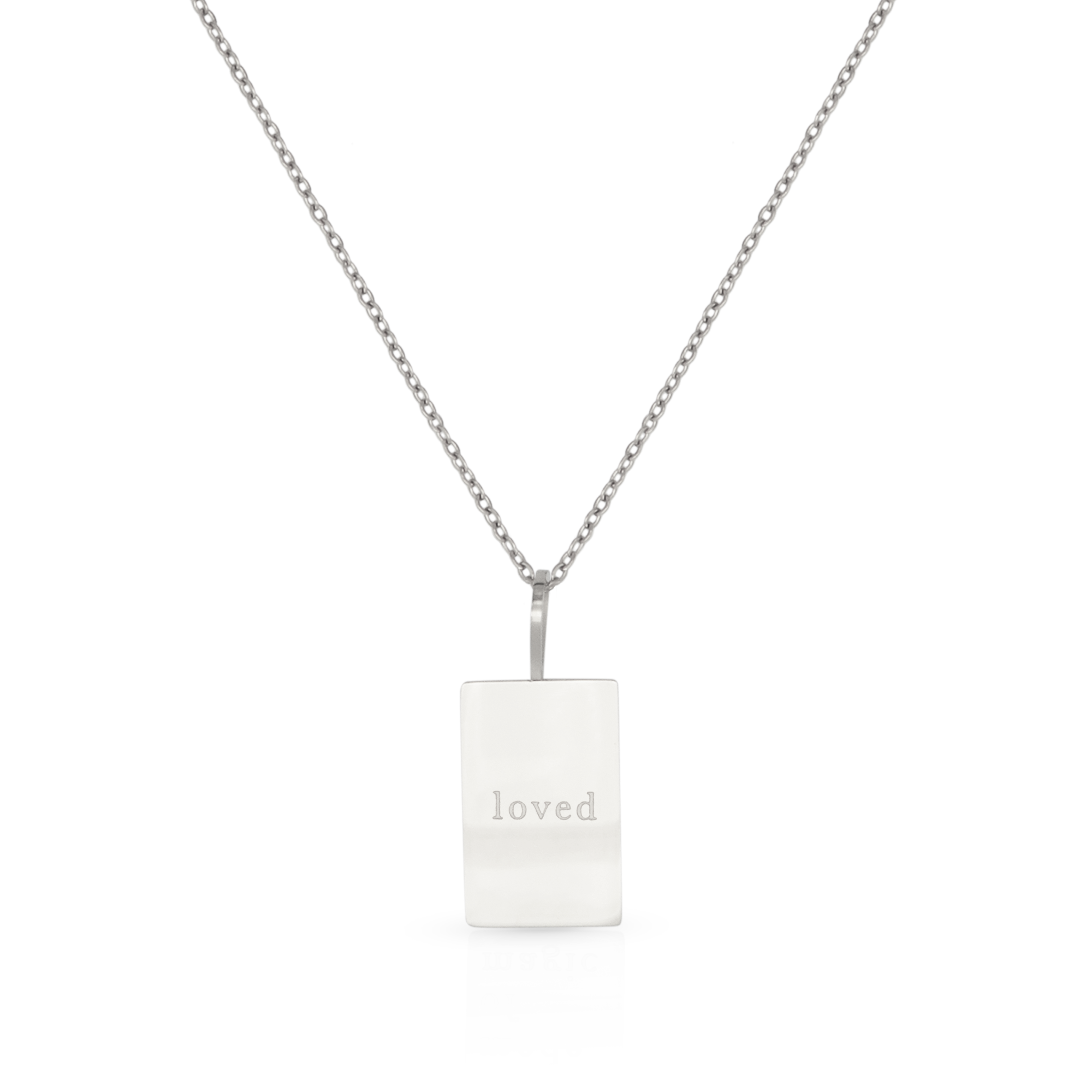 The Loved Tag Necklace
