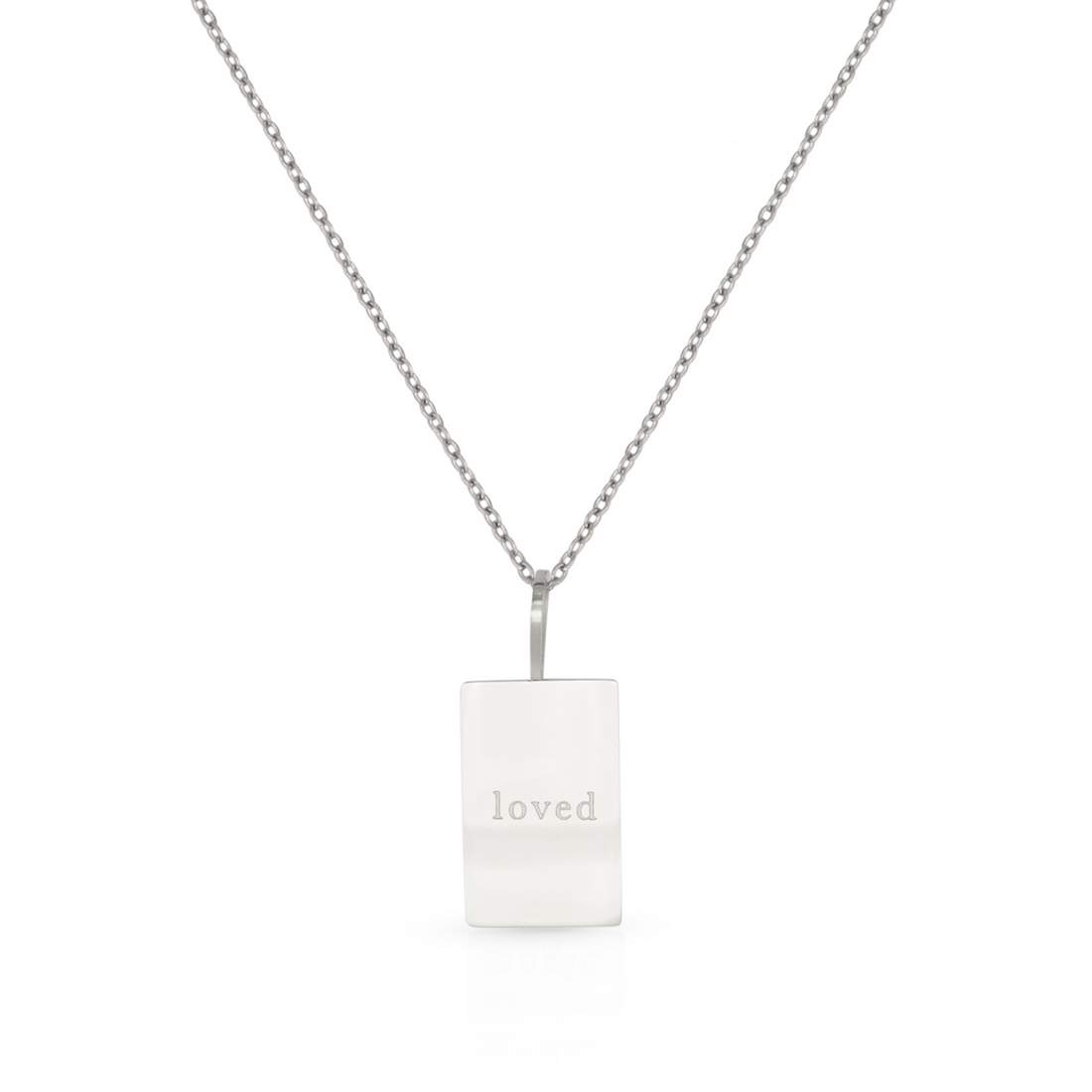 The Loved Tag Necklace