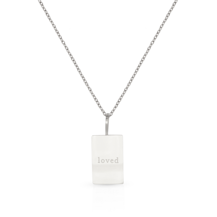 The Loved Tag Necklace