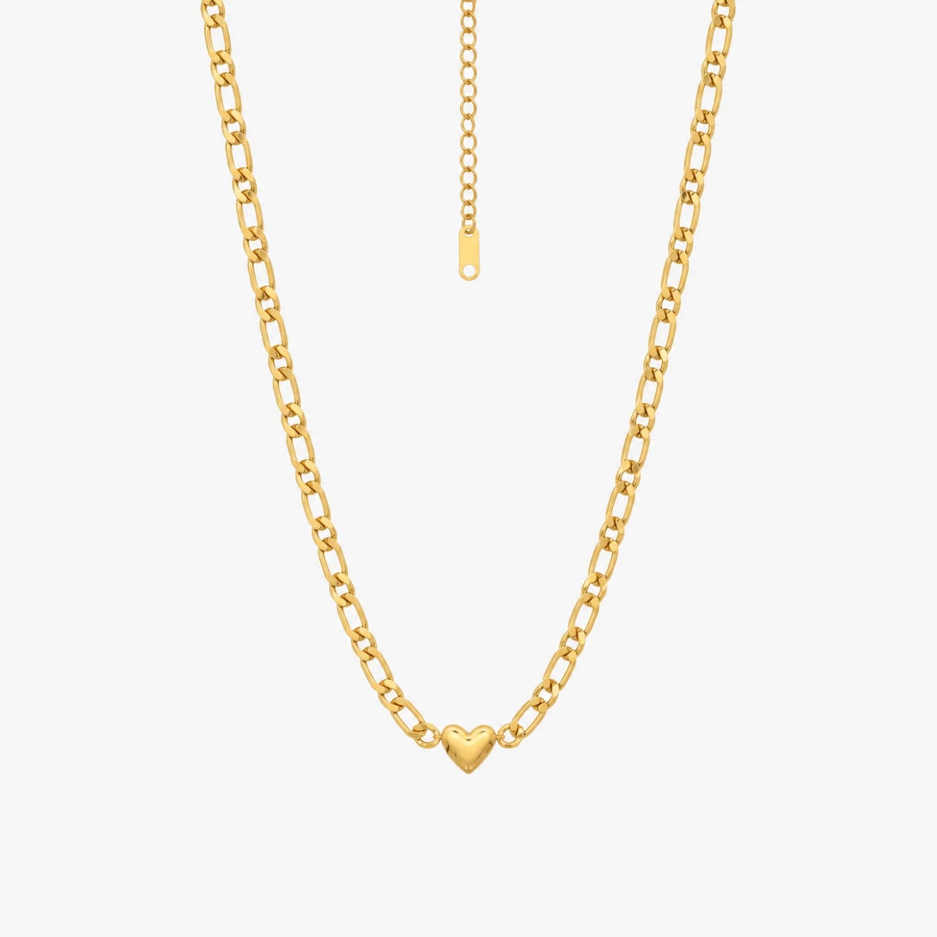The From the Heart Gold Necklace
