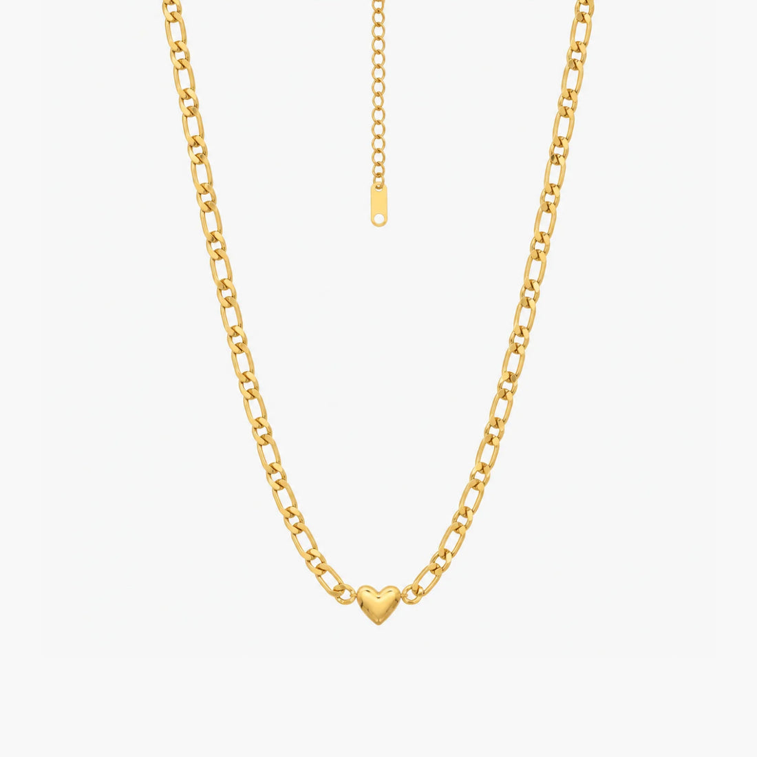 The From the Heart Gold Necklace