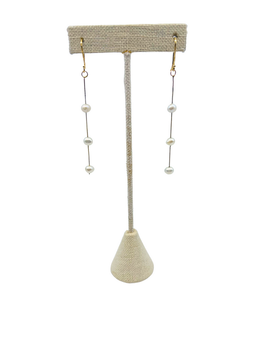 Whitney Pearl Earrings