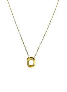 The Love Squared Gold Necklace