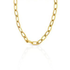 The Super Chunky Cable Gold Necklace