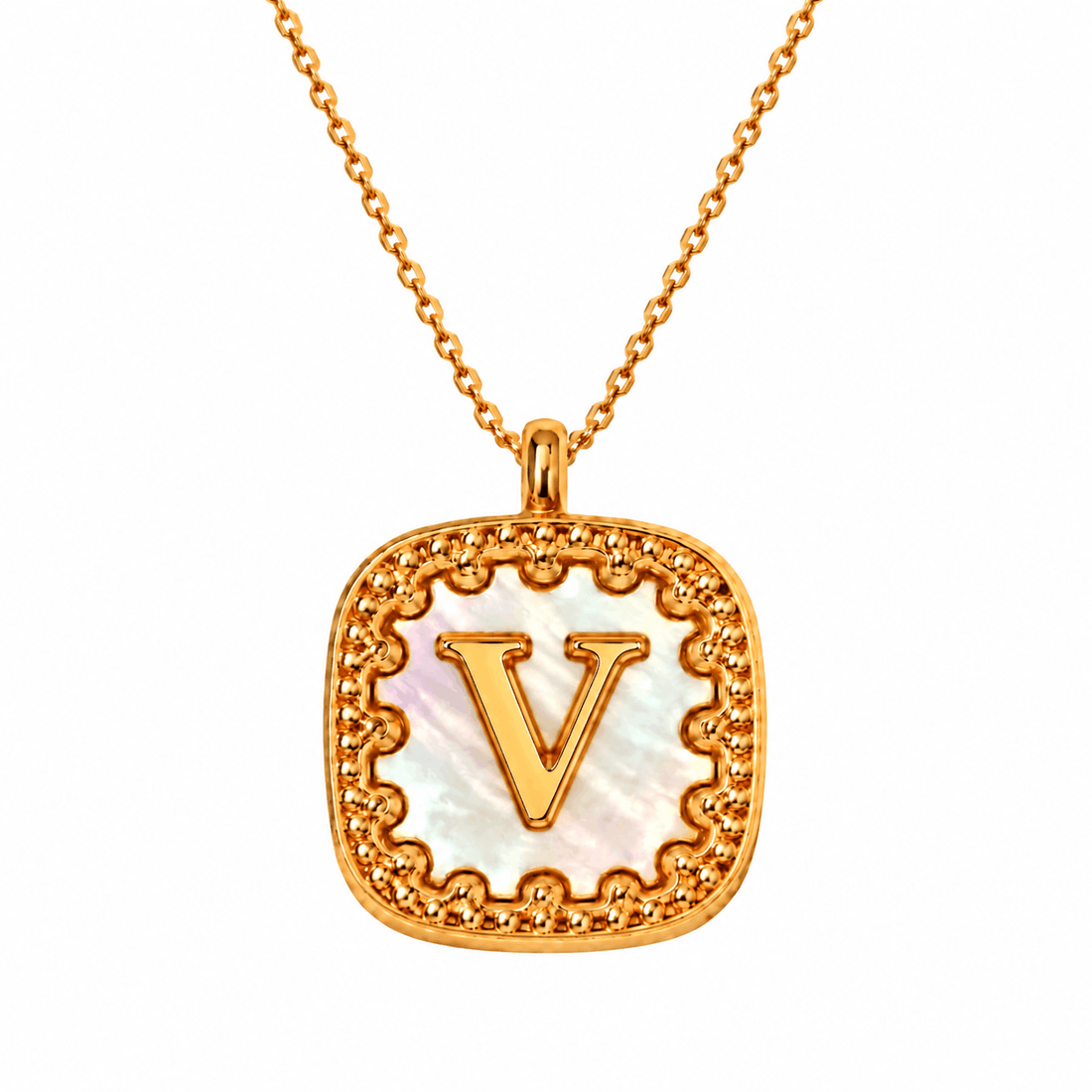 Alphabet Charms Necklace