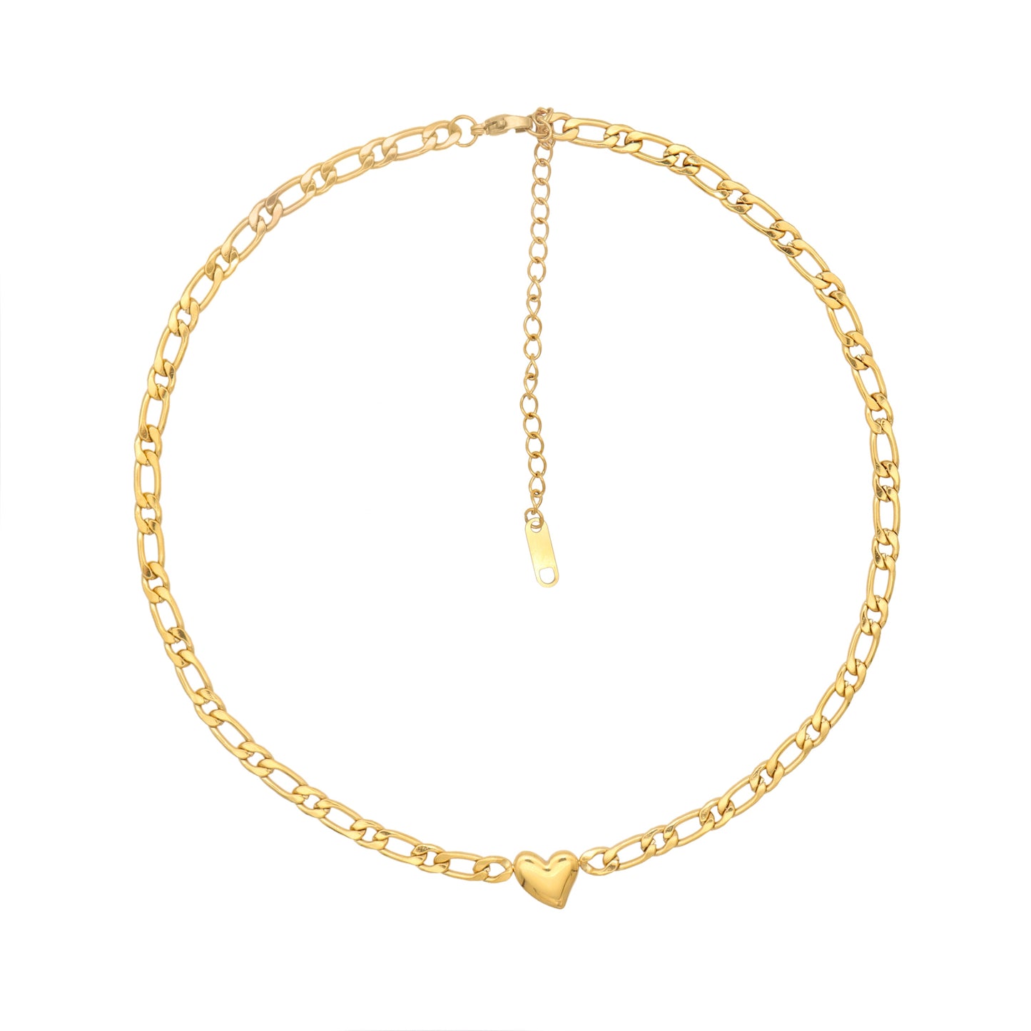 The From the Heart Gold Necklace
