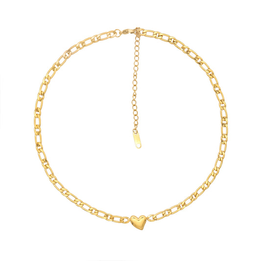 The From the Heart Gold Necklace