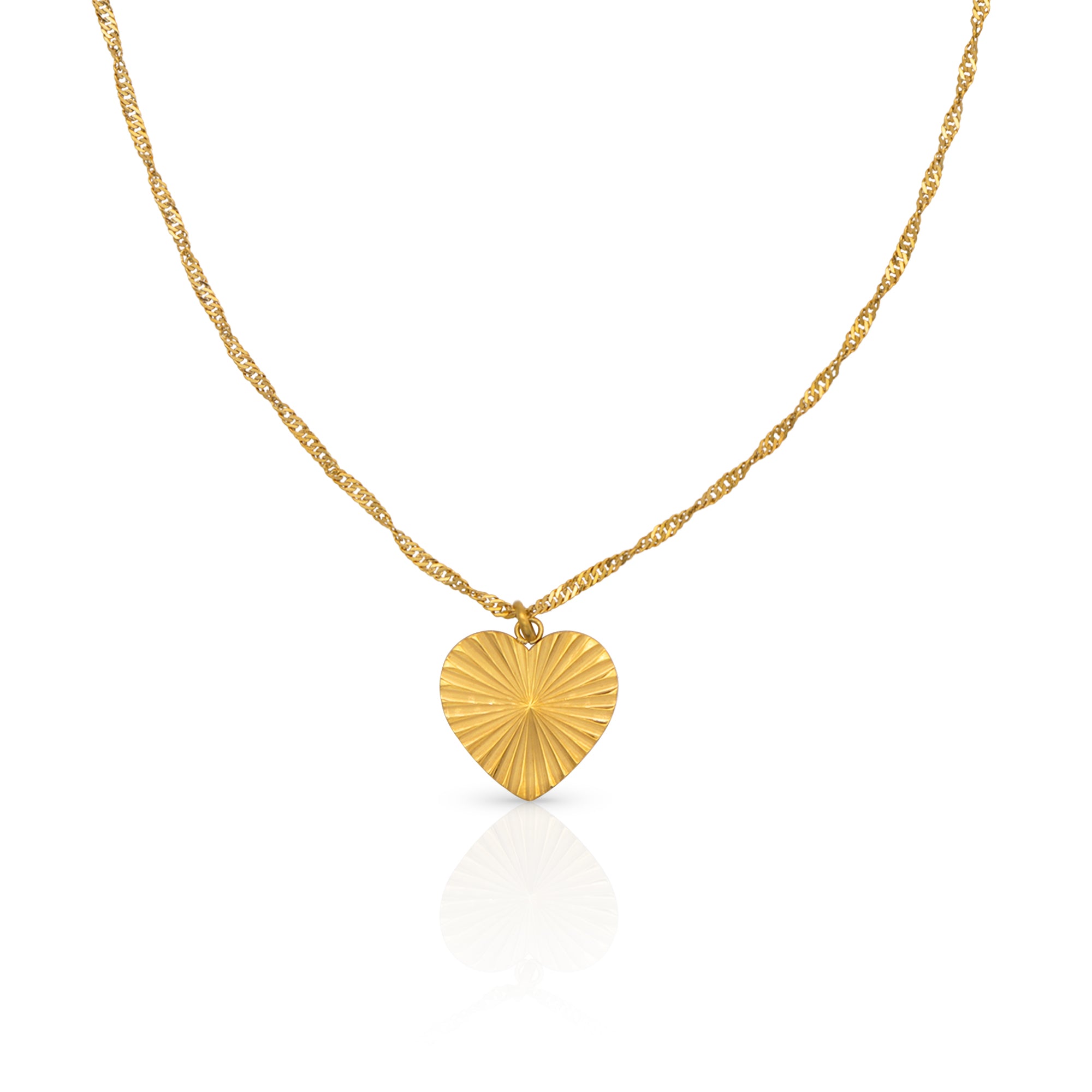 Love to Love You Baby Gold Necklace