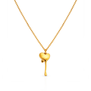Melt Your Heart Gold Necklace