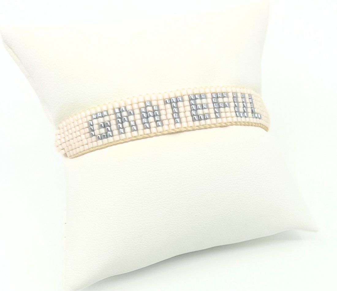 Beaded Word Bracelet