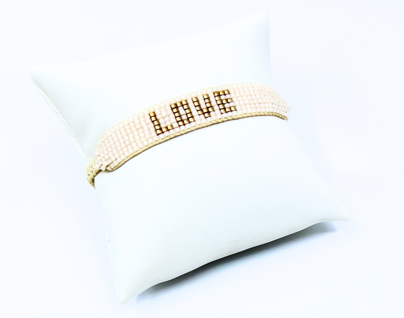 Beaded Word Bracelet