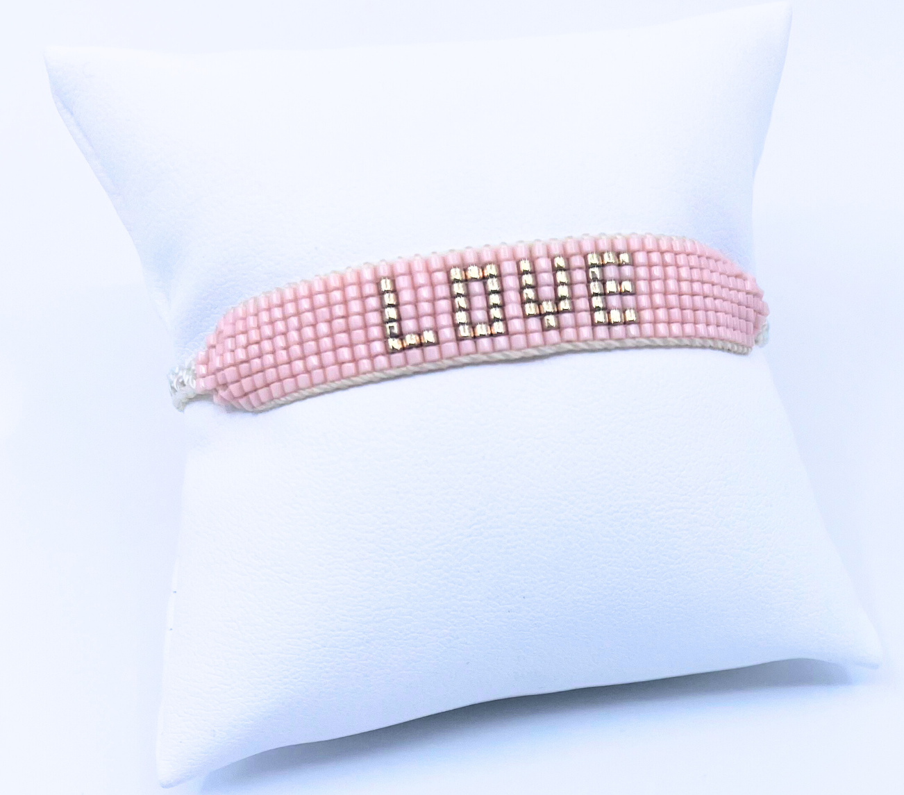 Beaded Word Bracelet