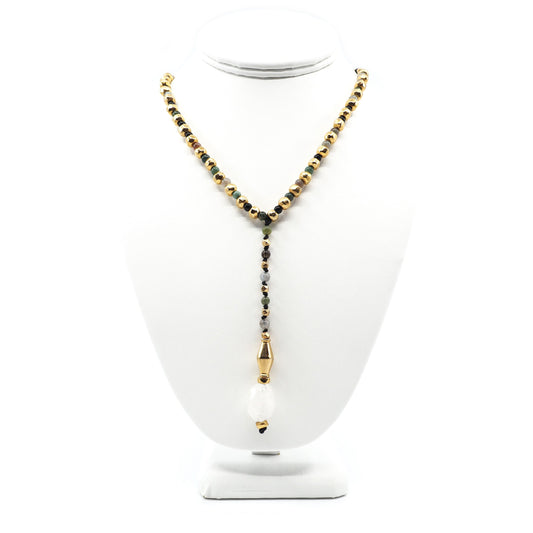The Victoria Necklace in Crystal Beads