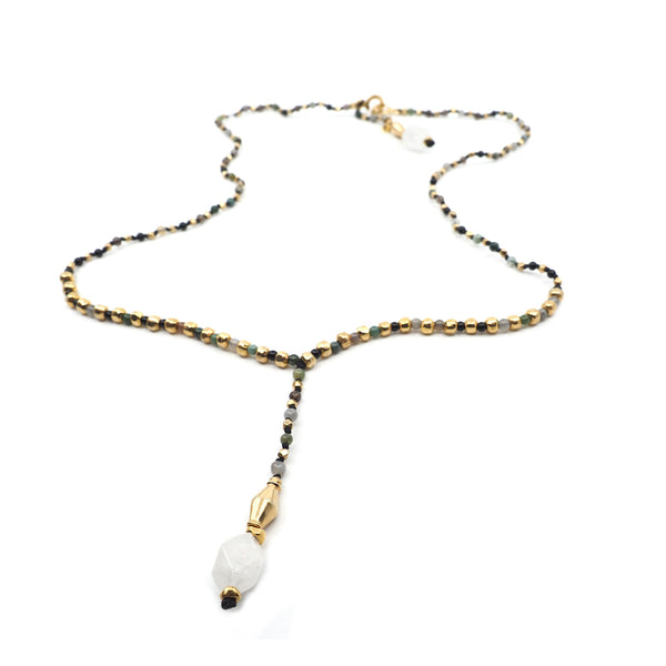 The Victoria Necklace in Crystal Beads
